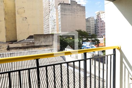 Varanda da Sala de kitnet/studio para alugar com 1 quarto, 26m² em Campos Elíseos, São Paulo