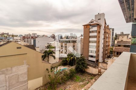 Vista da Varanda de apartamento à venda com 3 quartos, 96m² em Bom Fim, Porto Alegre