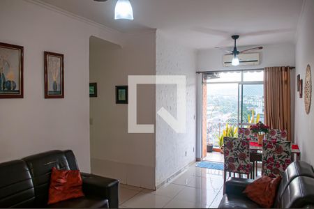 sala de apartamento à venda com 3 quartos, 100m² em Taquara, Rio de Janeiro
