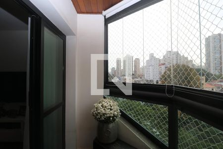 Varanda da Sala de apartamento à venda com 3 quartos, 95m² em Vila Clementino, São Paulo