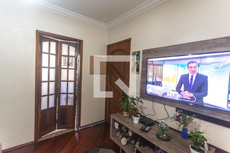 Sala de estar de apartamento à venda com 2 quartos, 62m² em Vila Caminho do Mar, São Bernardo do Campo