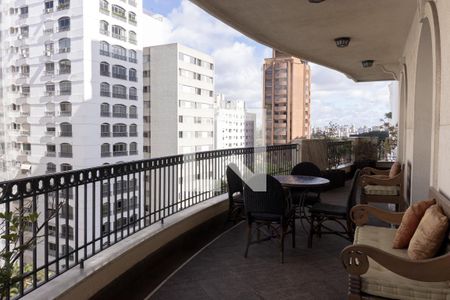 Sala de apartamento à venda com 4 quartos, 587m² em Jardim Paulista, São Paulo