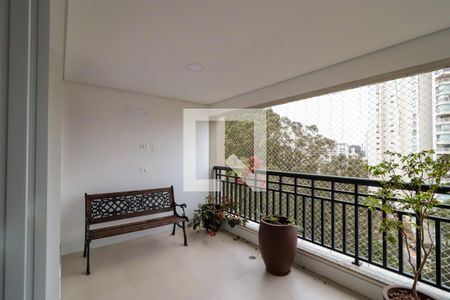 varanda de apartamento para alugar com 4 quartos, 130m² em Vila Andrade, São Paulo