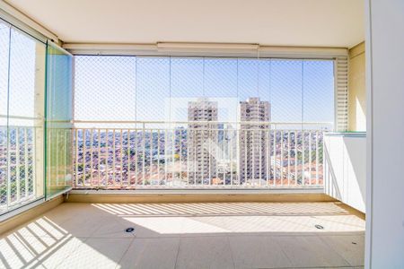 Varanda da Sala de apartamento à venda com 2 quartos, 61m² em Vila Monte Alegre, São Paulo