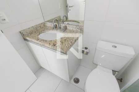 Banheiro da Suíte de apartamento para alugar com 1 quarto, 45m² em Barra Funda, São Paulo