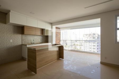 Sala/Cozinha de apartamento para alugar com 1 quarto, 50m² em Setor Bueno, Goiânia