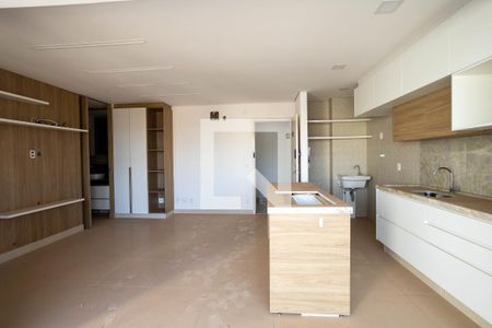 Sala/Cozinha de apartamento para alugar com 1 quarto, 50m² em Setor Bueno, Goiânia