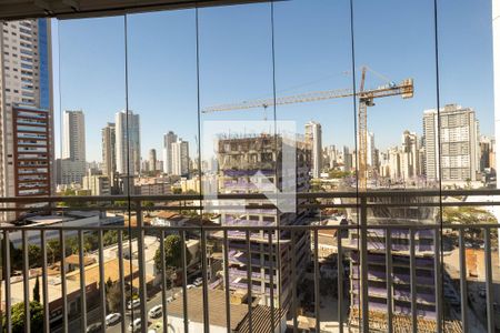 Vista da Sala/Cozinha de apartamento para alugar com 1 quarto, 50m² em Setor Bueno, Goiânia