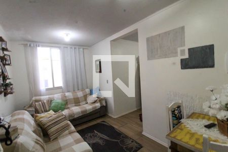 Sala de apartamento à venda com 2 quartos, 55m² em Olaria, Canoas