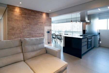 Sala de apartamento para alugar com 2 quartos, 84m² em Cidade Monções, São Paulo