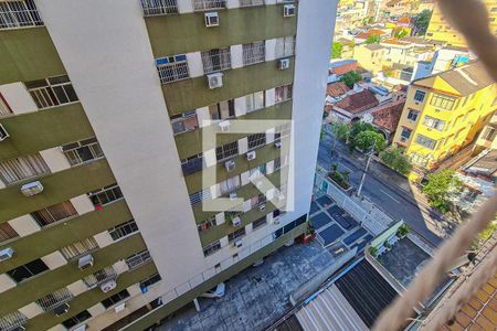Sala vista de apartamento à venda com 2 quartos, 60m² em Todos Os Santos, Rio de Janeiro