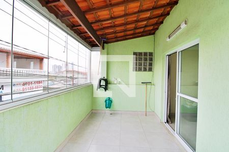 Varanda da Sala de casa à venda com 2 quartos, 108m² em Jardim Maria Rosa, Taboão da Serra