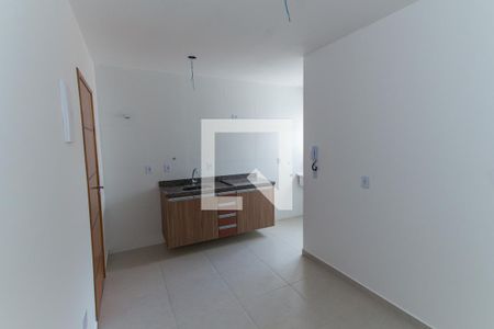 Sala e Cozinha de apartamento para alugar com 1 quarto, 25m² em Vila Constança, São Paulo