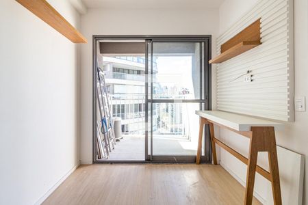 Sala de apartamento para alugar com 1 quarto, 27m² em Brooklin Paulista, São Paulo