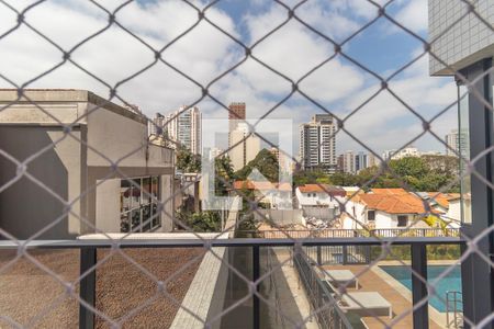 Vista da Suíte de apartamento para alugar com 1 quarto, 59m² em Pinheiros, São Paulo