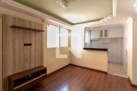 Sala de apartamento para alugar com 2 quartos, 52m² em Cândida Ferreira, Contagem