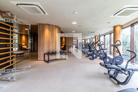 Studio para alugar com 50m², 1 quarto e 2 vagas Studio para alugar com 50m², 1 quarto e 2 vagasAcademia