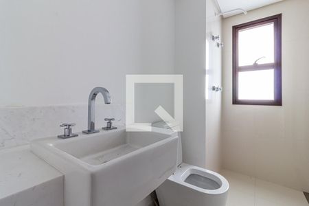 Studio para alugar com 50m², 1 quarto e 2 vagas Studio para alugar com 50m², 1 quarto e 2 vagasBanheiro