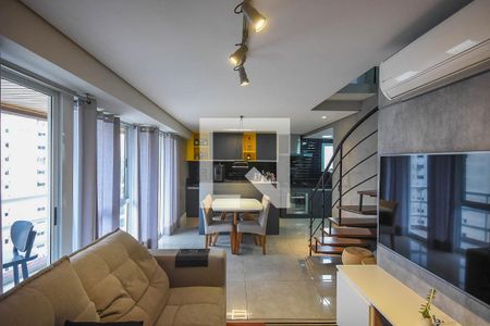 Sala de apartamento à venda com 2 quartos, 110m² em Jardim Londrina, São Paulo