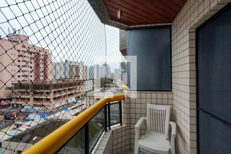 Sacada de apartamento para alugar com 2 quartos, 125m² em Guilhermina, Praia Grande