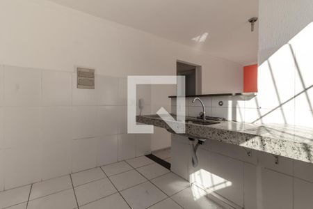 Cozinha de apartamento à venda com 2 quartos, 47m² em São Gabriel, Belo Horizonte