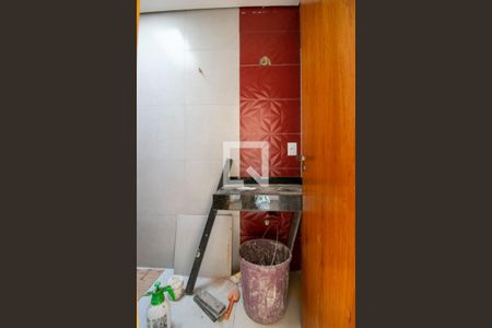 Banheiro da Suíte 1 de casa à venda com 2 quartos, 98m² em Campo Novo, Porto Alegre