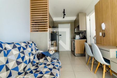 Studio à venda com 27m², 1 quarto e sem vagaSala