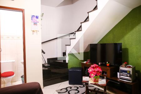 Sala de casa à venda com 2 quartos, 75m² em Vila Camilopolis, Santo André