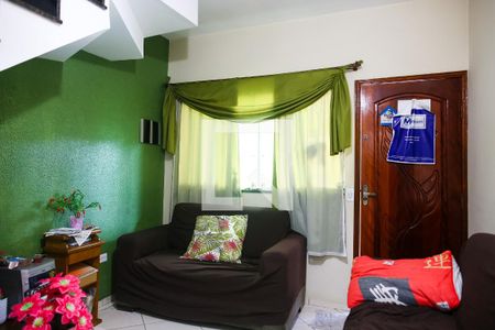 Sala de casa à venda com 2 quartos, 75m² em Vila Camilopolis, Santo André