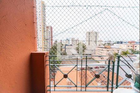 Varanda da Sala de apartamento para alugar com 3 quartos, 80m² em Jardim Bela Vista, Santo André