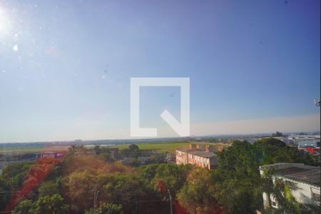 Sala_Vista de apartamento à venda com 1 quarto, 66m² em Jardim Lindóia, Porto Alegre