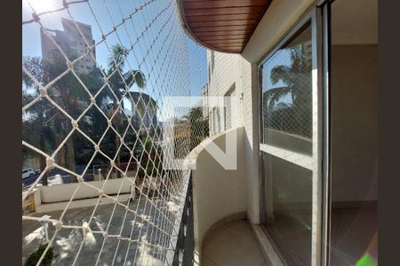 Varanda da Sala de apartamento para alugar com 3 quartos, 84m² em Jardim Taquaral, São Paulo