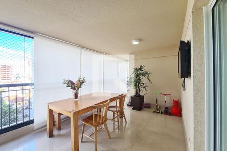 Varanda gourmet de apartamento à venda com 3 quartos, 120m² em Vila Prudente, São Paulo