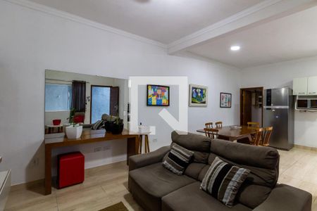 Sala de casa para alugar com 3 quartos, 150m² em Tupi, Praia Grande