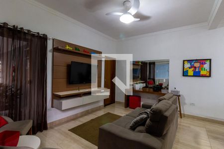 Sala de casa para alugar com 3 quartos, 150m² em Tupi, Praia Grande