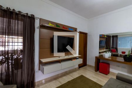 Detalhe da sala de casa para alugar com 3 quartos, 150m² em Tupi, Praia Grande