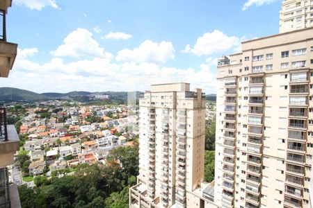 Vista da Sacada de apartamento à venda com 1 quarto, 51m² em Alphaville Conde Ii, Barueri