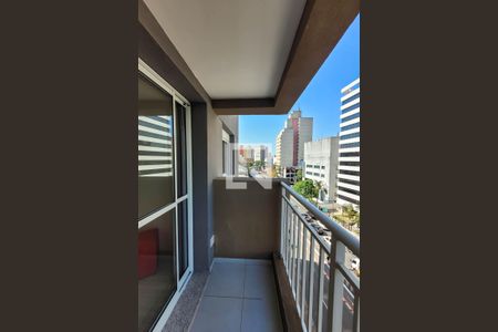 varanda de kitnet/studio para alugar com 1 quarto, 31m² em Liberdade, São Paulo