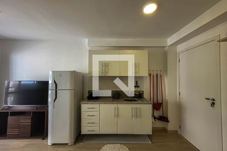 Detalhe cozinha de kitnet/studio para alugar com 1 quarto, 31m² em Liberdade, São Paulo