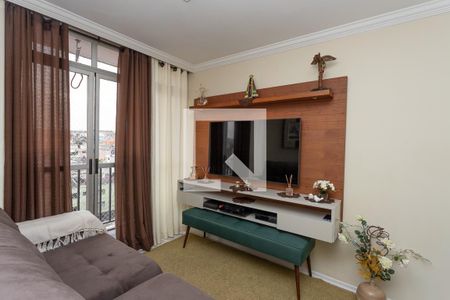 Sala de apartamento à venda com 2 quartos, 65m² em Taboão, Diadema