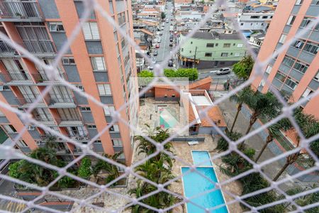Vista da varanda de apartamento à venda com 2 quartos, 65m² em Taboão, Diadema