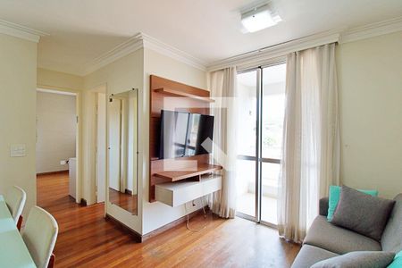 Sala de apartamento para alugar com 2 quartos, 50m² em Super Quadra Morumbi, São Paulo