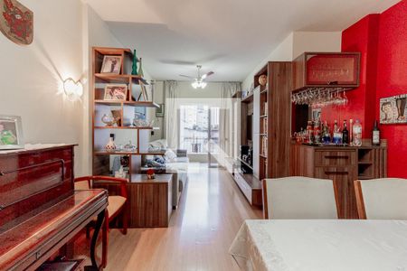 Sala de apartamento à venda com 3 quartos, 123m² em Humaitá, Rio de Janeiro