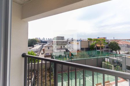 Vista da sala de apartamento para alugar com 2 quartos, 37m² em Vila Independência, São Paulo