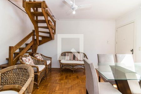 Sala de apartamento à venda com 4 quartos, 135m² em Menino Deus, Porto Alegre