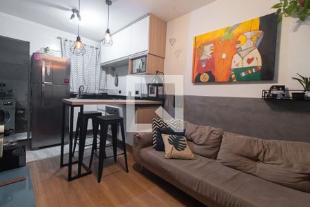 Sala de apartamento à venda com 2 quartos, 41m² em Chácara Santo Antônio (zona Leste), São Paulo