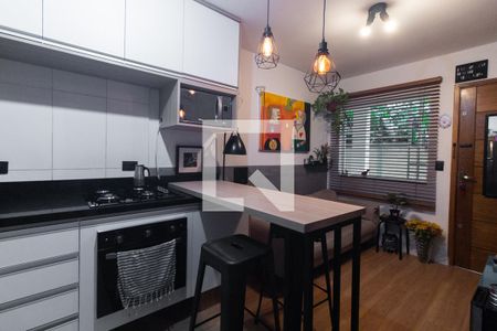 Cozinha de apartamento à venda com 2 quartos, 41m² em Chácara Santo Antônio (zona Leste), São Paulo