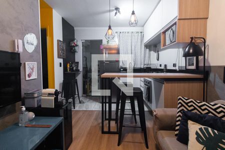 Sala de apartamento à venda com 2 quartos, 41m² em Chácara Santo Antônio (zona Leste), São Paulo