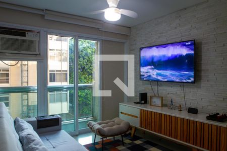 Sala de apartamento para alugar com 2 quartos, 78m² em Ipanema, Rio de Janeiro