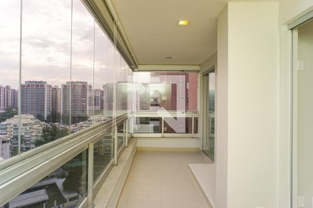 Varanda da Sala de apartamento para alugar com 2 quartos, 84m² em Barra da Tijuca, Rio de Janeiro